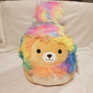 Squishmallows Squish-doos Leonard the Lion 12" NWT Stuffed Animal